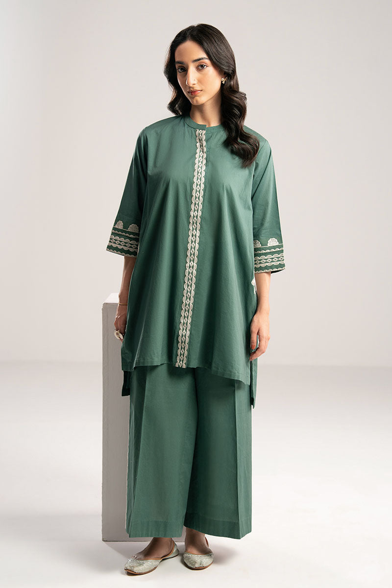 AZURE CHARM-2PC (SHIRT & TROUSER)