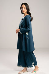 DEEP BLUE-2PC (SHIRT & TROUSER)