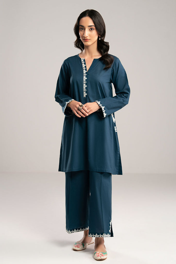 DEEP BLUE-2PC (SHIRT & TROUSER)