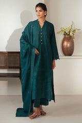 SHADED GEM-3PC CHIKANKARI SUIT