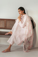LILAC ROSE-3PC CHIKANKARI SUIT