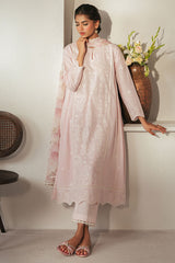 LILAC ROSE-3PC CHIKANKARI SUIT