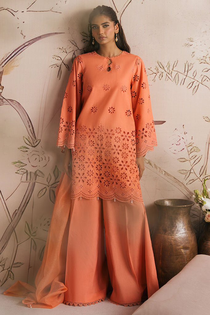 PORCELAIN MELODY-3PC CHIKANKARI SUIT