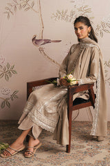 GRAY FOREST-3PC CHIKANKARI SUIT