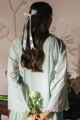 FLORAL GARLAND-3PC CHIKANKARI SUIT