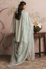 FLORAL GARLAND-3PC (SHIRT, TROUSER & DUPATTA)