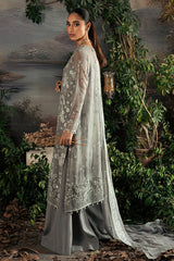 CLASSIC ACME-4PC CHIFFON EMBROIDERED SUIT
