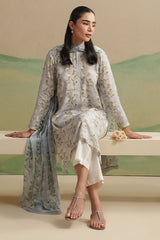 OCEAN BREEZE-2PC (SHIRT & DUPATTA)