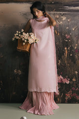 PINK BLOSSOM-3PC LAWN EMBROIDERED SUIT