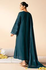 TWILIGHT CHARM-3PC CHIKANKARI SUIT