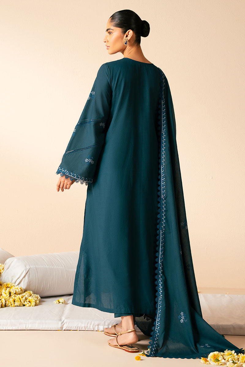 TWILIGHT CHARM-3PC CHIKANKARI SUIT