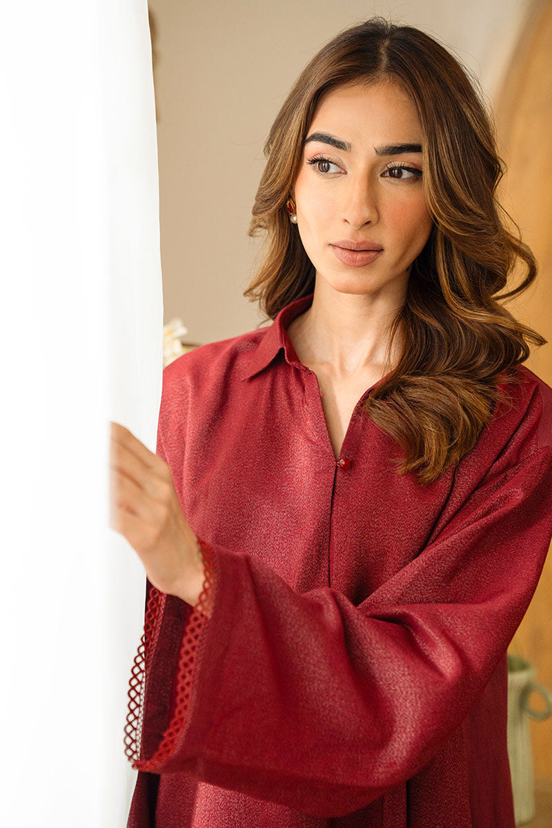 RED ROUGE-2PC (SHIRT & TROUSER)