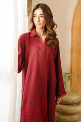 RED ROUGE-2PC (SHIRT & TROUSER)