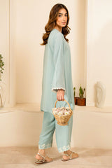 LUNAR BLUE-2PC (SHIRT & TROUSER)