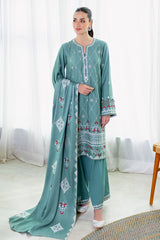 SAGE LOOM-3PC (SHIRT, TROUSER & DUPATTA)