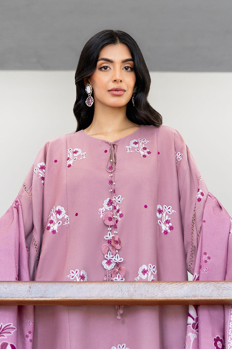 ANTIQUE BLUSH-3PC (SHIRT, TROUSER & DUPATTA)