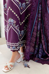 MYSTIC DUST-3PC SATIN EMBROIDERED SUIT