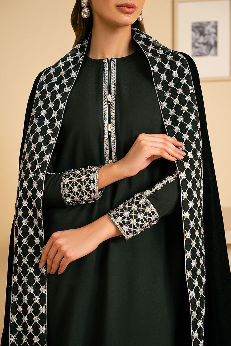 MIDNIGHT MIRAGE-2PC (SHIRT & DUPATTA)