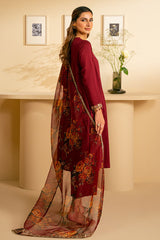 GARNET GLAMOOR-2 PC (SHIRT & DUPATTA)