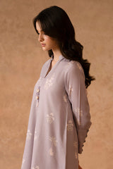 EVENING HAZE-2 PIECE LINEN PRINTED SUIT