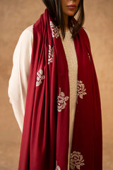 BLOSSOM EMBROIDERED SHAWL