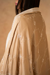 FLORA EMBROIDERED SHAWL