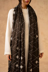 ETHNICS EMBROIDERED SHAWL