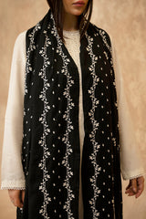 RAVEN EMBROIDERED SHAWL