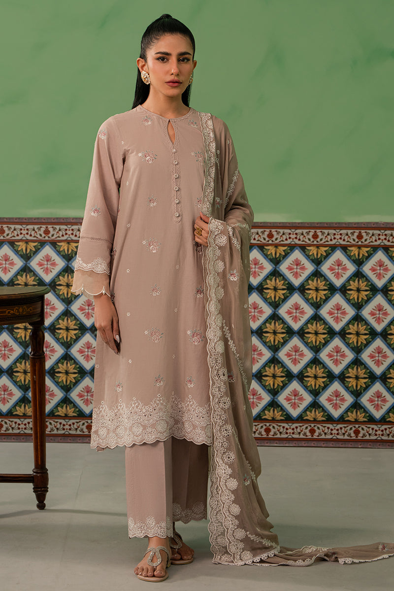 SUMMER BLOOM-3 PIECE LAWN EMBROIDERED SUIT