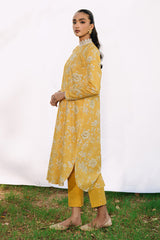 ROYAL YELLOW-2PC KHADDAR SUIT