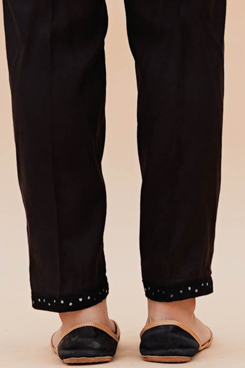 SEQUIN EMB PANT 2