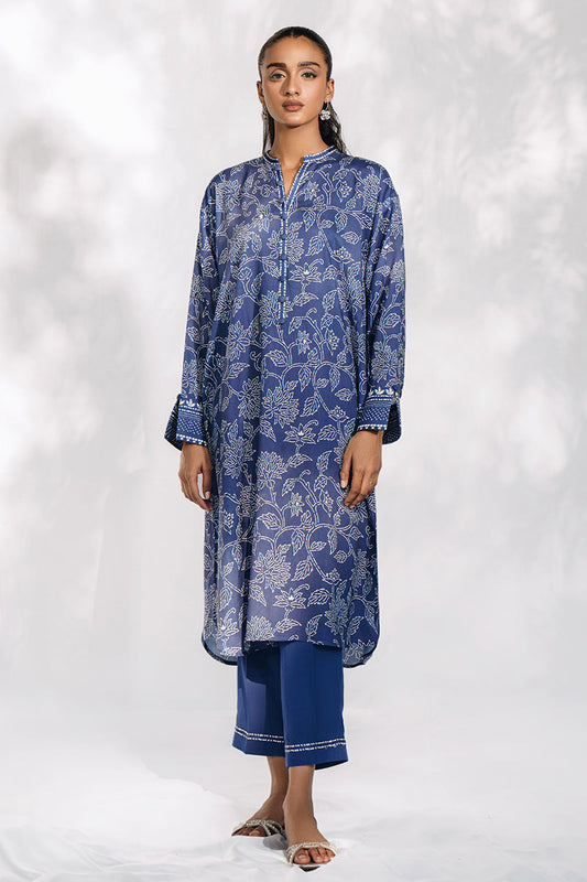 MIDNIGHT MOSAIC-2PC LINEN SUIT