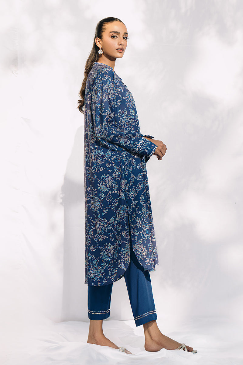 MIDNIGHT MOSAIC-2PC LINEN SUIT