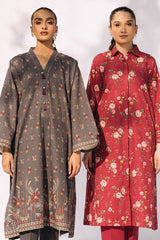 CHARCOAL SKY-2PC KHADDAR SUIT