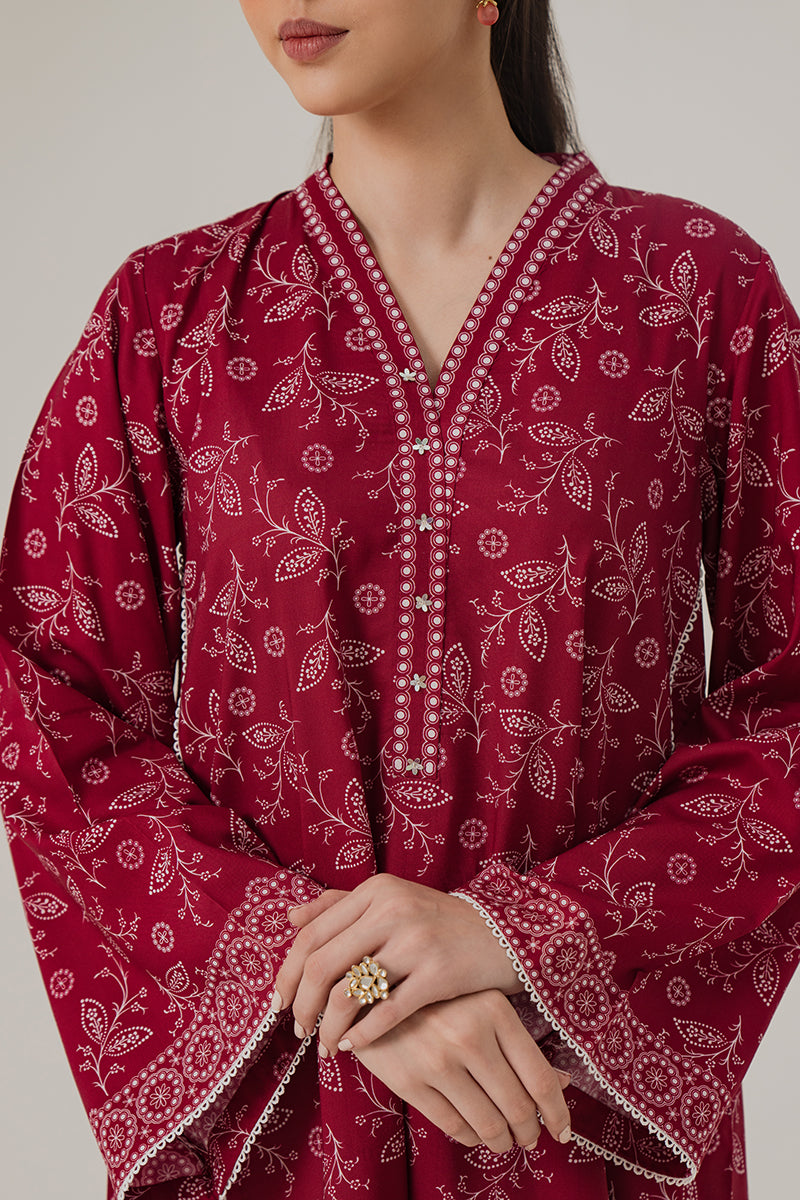 RASPBERRY BLUSH-2 PIECE (SHIRT & TROUSER)