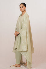 TENDER LEAF-3 PIECE JACQUARD SUIT