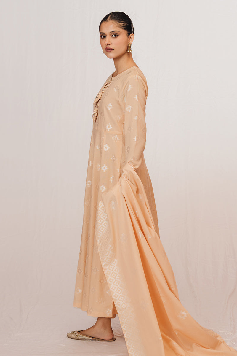 PEACH PARFAIT-3 PIECE JACQUARD SUIT