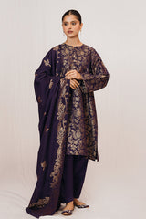 REGAL PERSE-3 PIECE JACQUARD SUIT