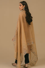 RUGBY TAN-2 PIECE (SHIRT & DUPATTA)