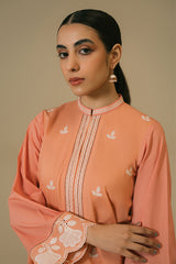IRIS-2 PIECE CAMBRIC EMBROIDERED SUIT