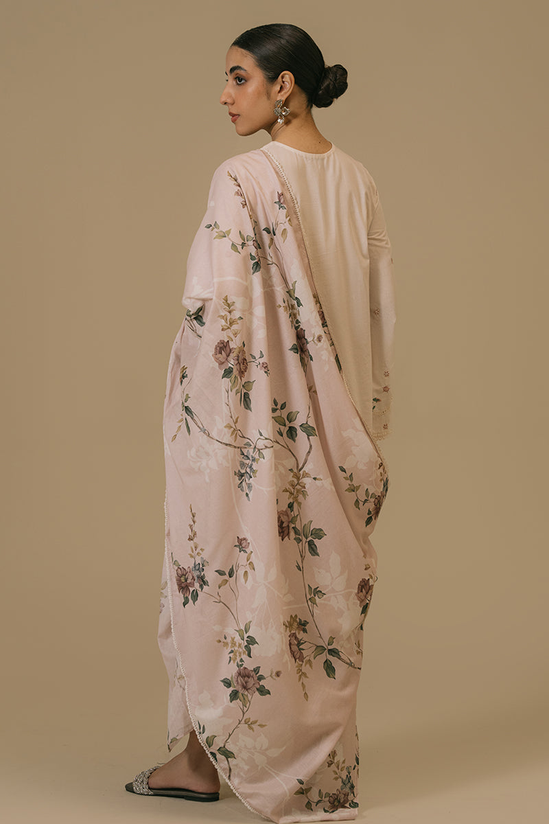 TENDER BLUSH-2 PIECE (SHIRT & DUPATTA)