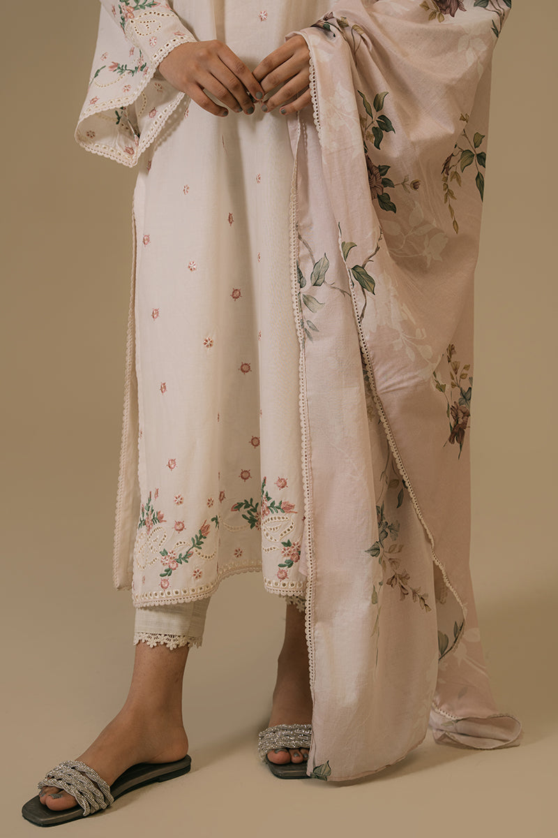 TENDER BLUSH-2 PIECE (SHIRT & DUPATTA)