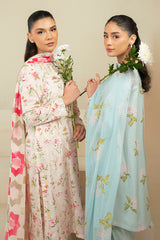CRYSTAL AURA-3 PIECE LAWN SUIT