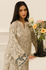 DUSTY GLINT-2 PC PRINTED LAWN SUIT