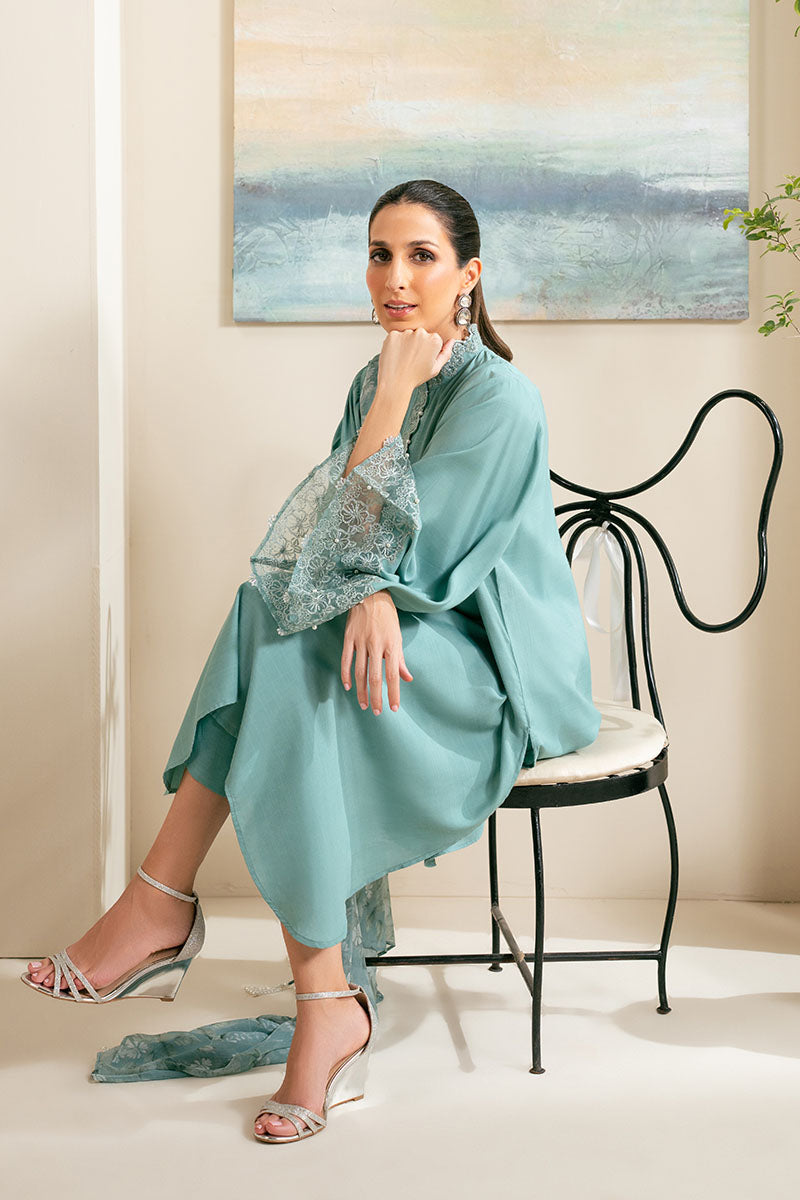 OCEAN BREEZE-2PC (SHIRT & DUPATTA)