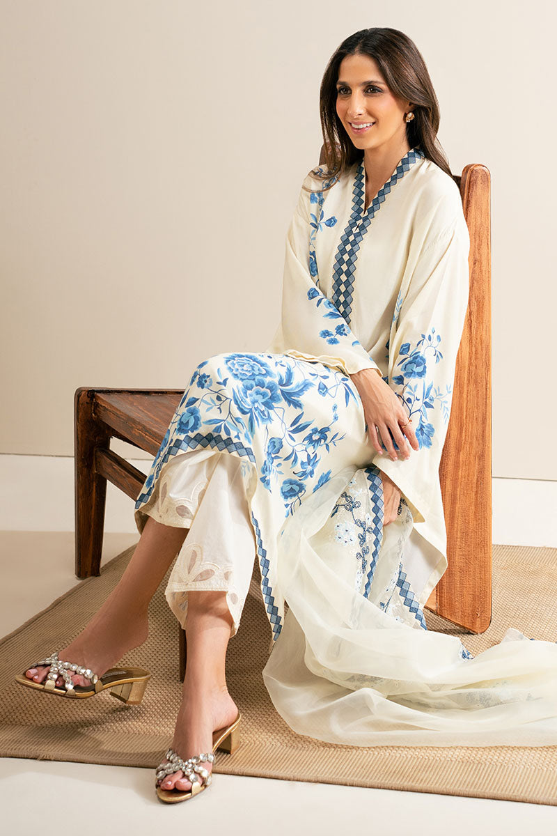 GARDENIA GRACE-2PC (SHIRT & DUPATTA)