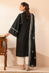 OBSIDIAN GRACE-2PC (SHIRT & DUPATTA)