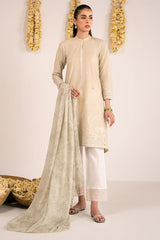 DUSTY AQUA-2PC (SHIRT & DUPATTA)