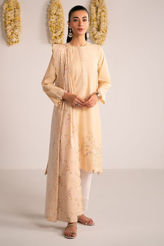 SUMMER FLORA-2PC (SHIRT & DUPATTA)
