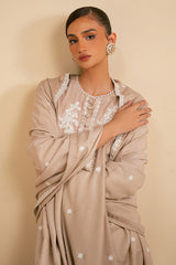 BEIGE MEADOW-2 PC (SHIRT & DUPATTA)